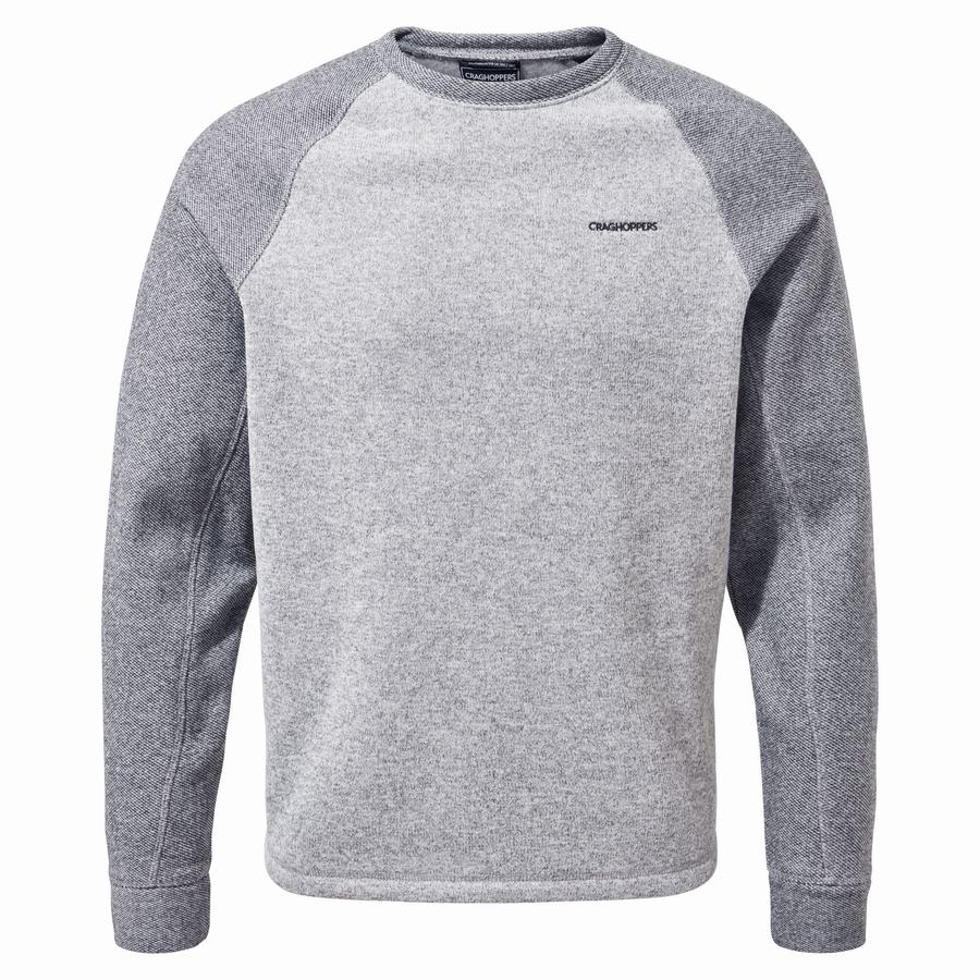 Craghoppers Barker Jumper Sweatshirts Herre Grå | DGJ422DT