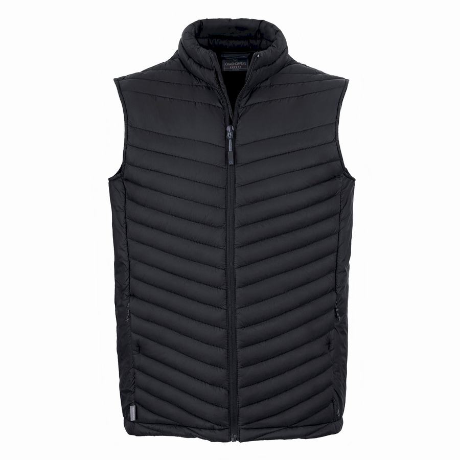 Craghoppers Expert Expolite Thermal Vest Veste Herre Sort | BNS1255CN