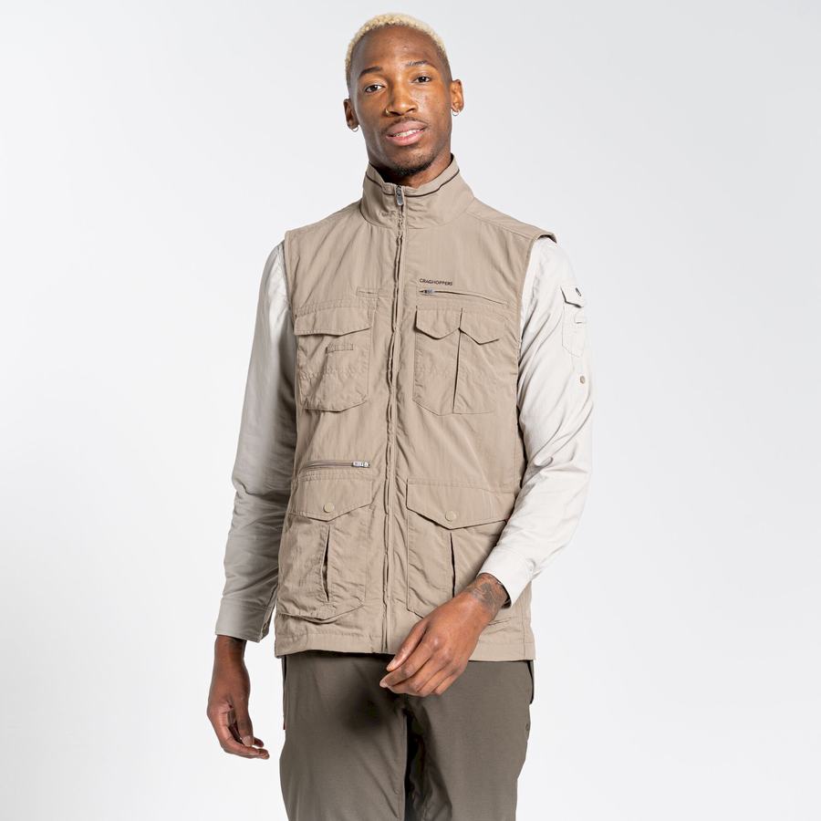 Craghoppers NosiLife Adventure II Veste Herre Beige | EQS1220CX