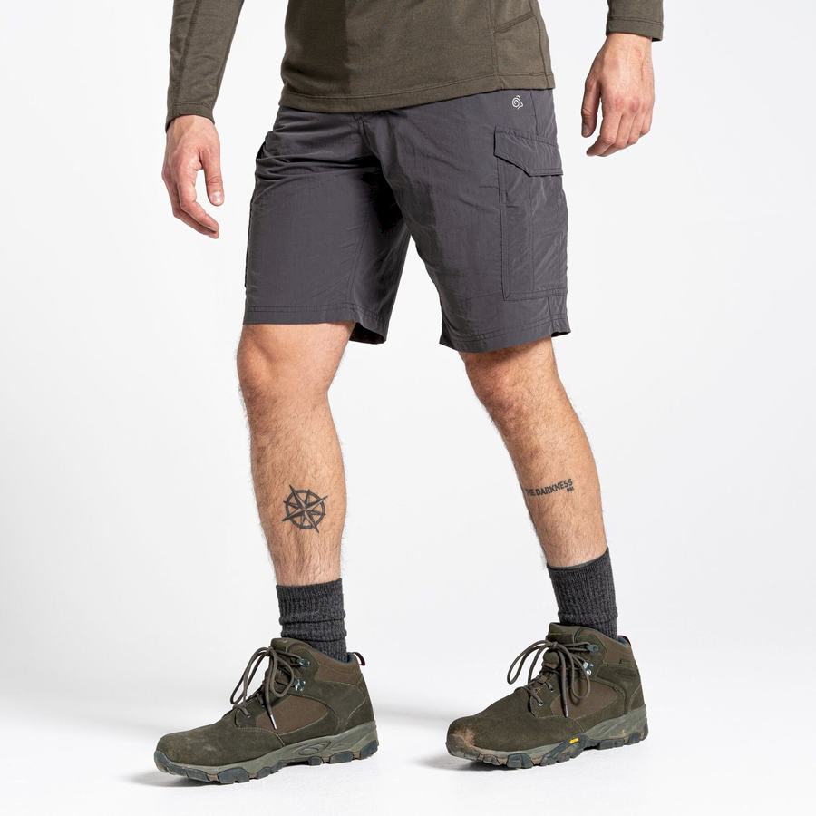 Craghoppers NosiLife Cargo II Shorts Herre Sort | OPZ8818QO