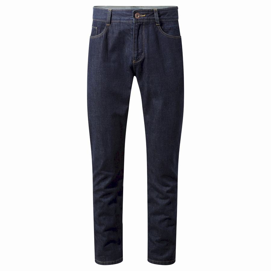 Craghoppers Bardsey Jean Bukser Herre Indigo Blå | CBD8658TW