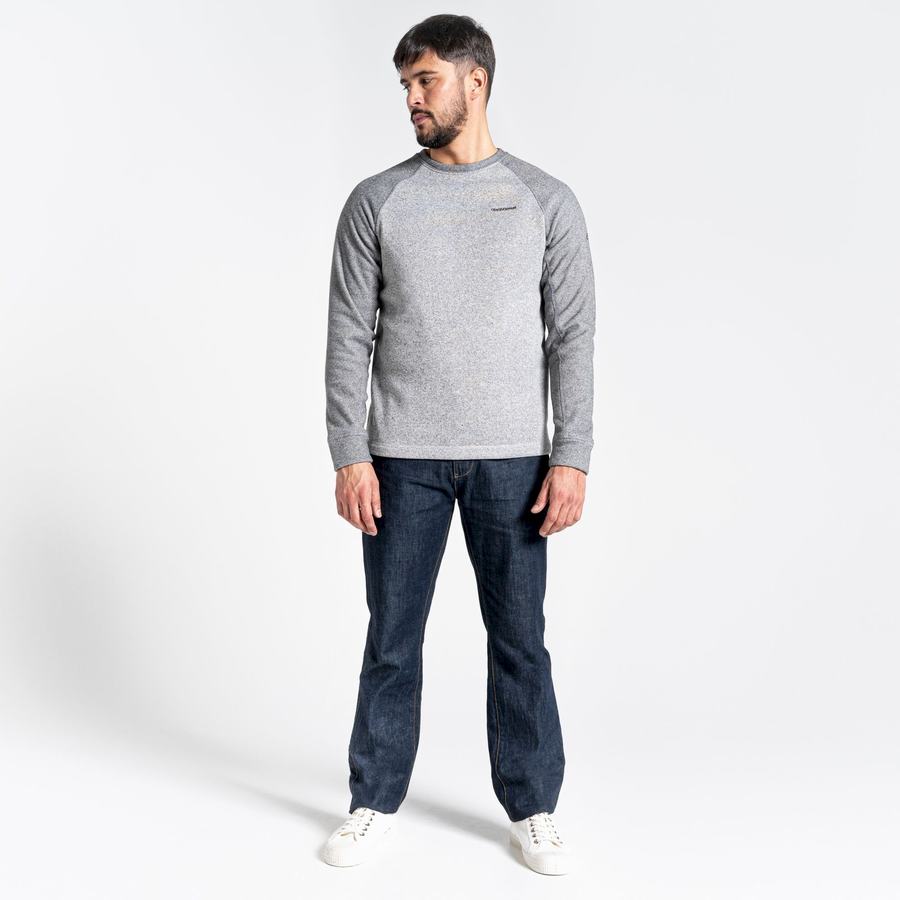 Craghoppers Barker Jumper Sweatshirts Herre Grå | DGJ422DT