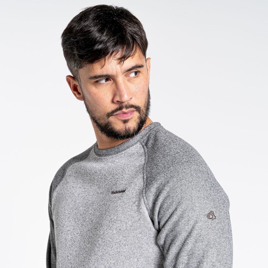 Craghoppers Barker Jumper Sweatshirts Herre Grå | DGJ422DT