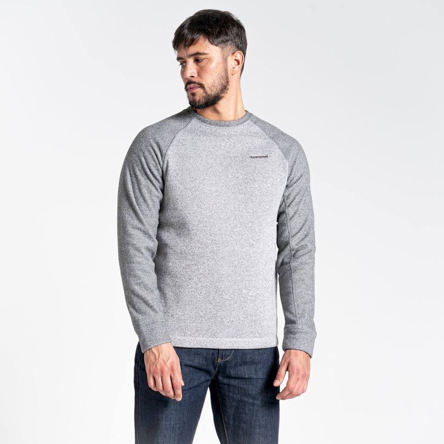 Craghoppers Barker Jumper Sweatshirts Herre Grå | DGJ422DT