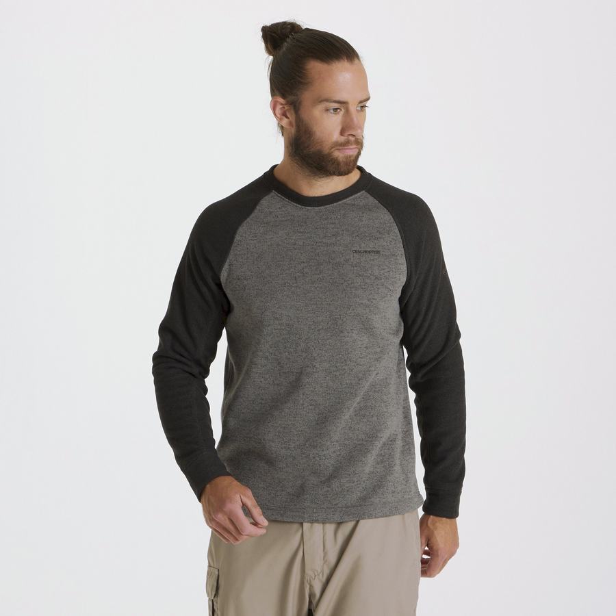 Craghoppers Barker Jumper Sweatshirts Herre Grå | XIW7815QT