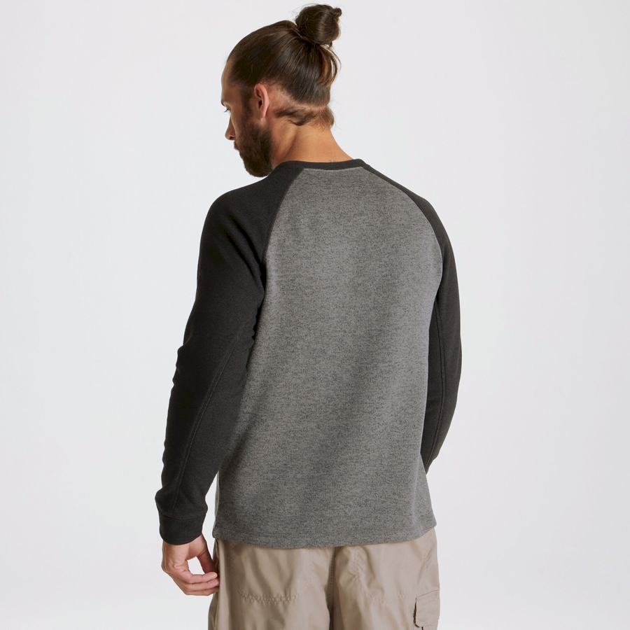 Craghoppers Barker Jumper Sweatshirts Herre Grå | XIW7815QT