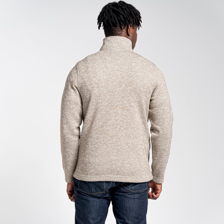 Craghoppers Barona Half Zip Trøjer Herre Beige | POQ8758VP