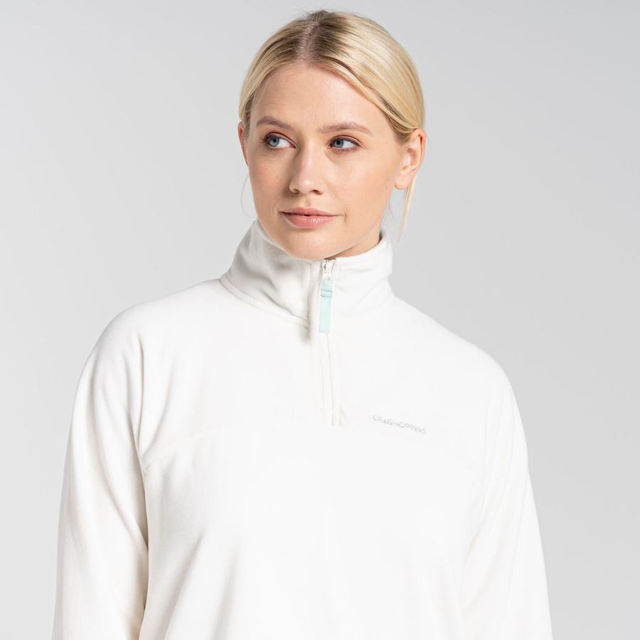 Craghoppers Cabrillo Half Zip Trøjer Dame Lyseblå | SOO306AD