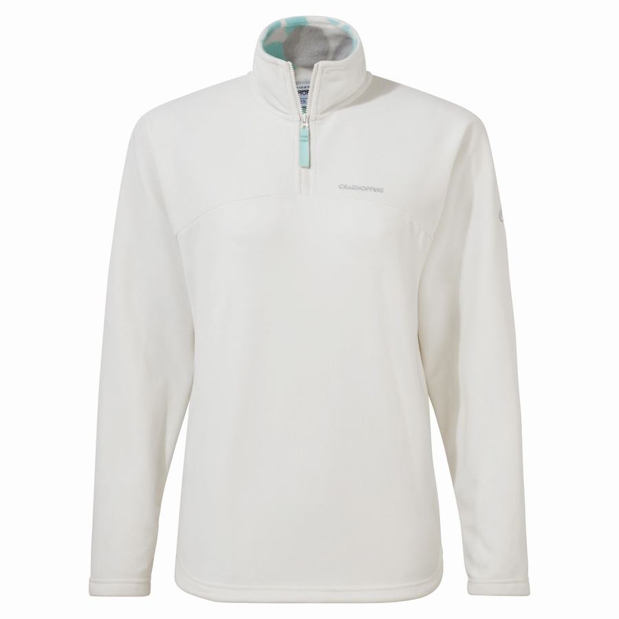 Craghoppers Cabrillo Half Zip Trøjer Dame Lyseblå | SOO306AD