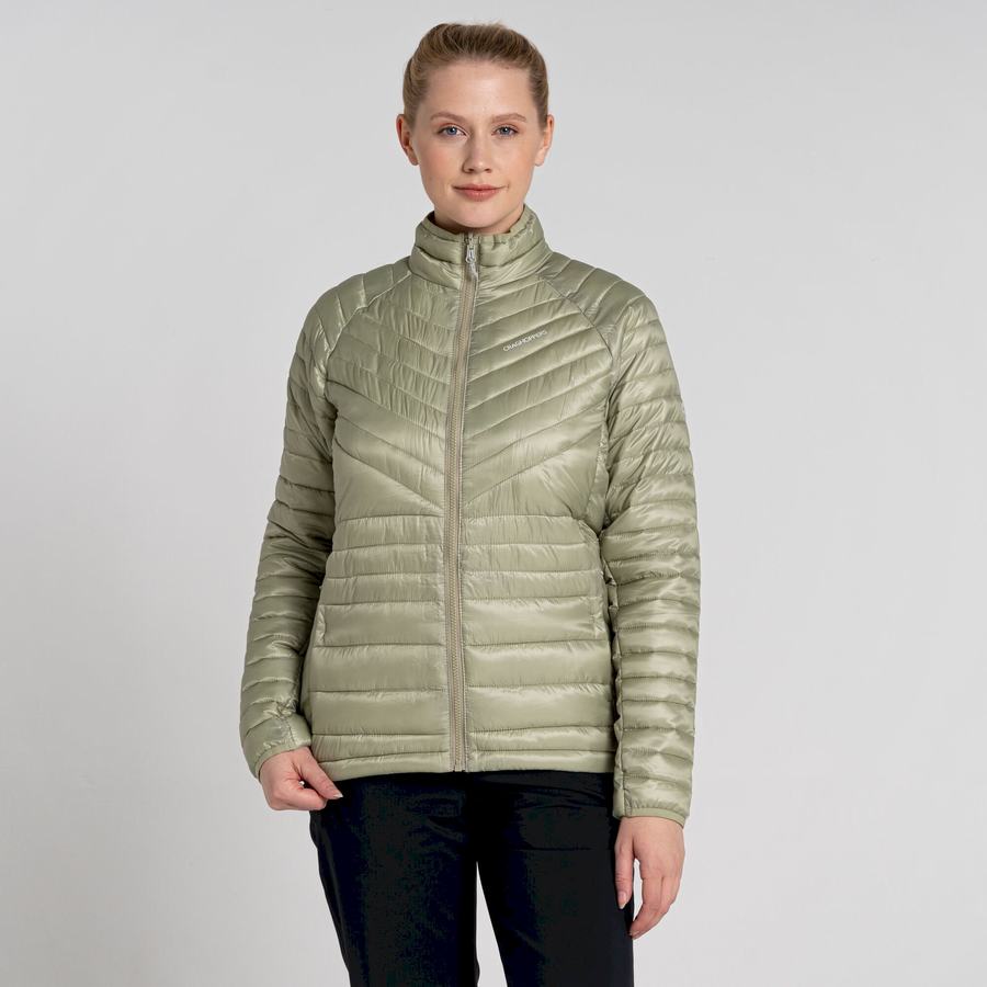 Craghoppers Caldbeck Pro 3 in 1 Jakker Dame Olivengrøn | PAN7741EE