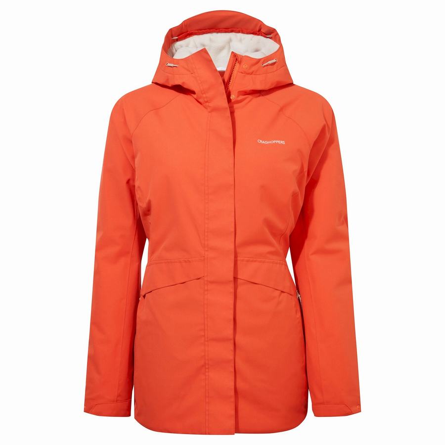 Craghoppers Caldbeck Thermic Jakker Dame Orange | EFG3271MU