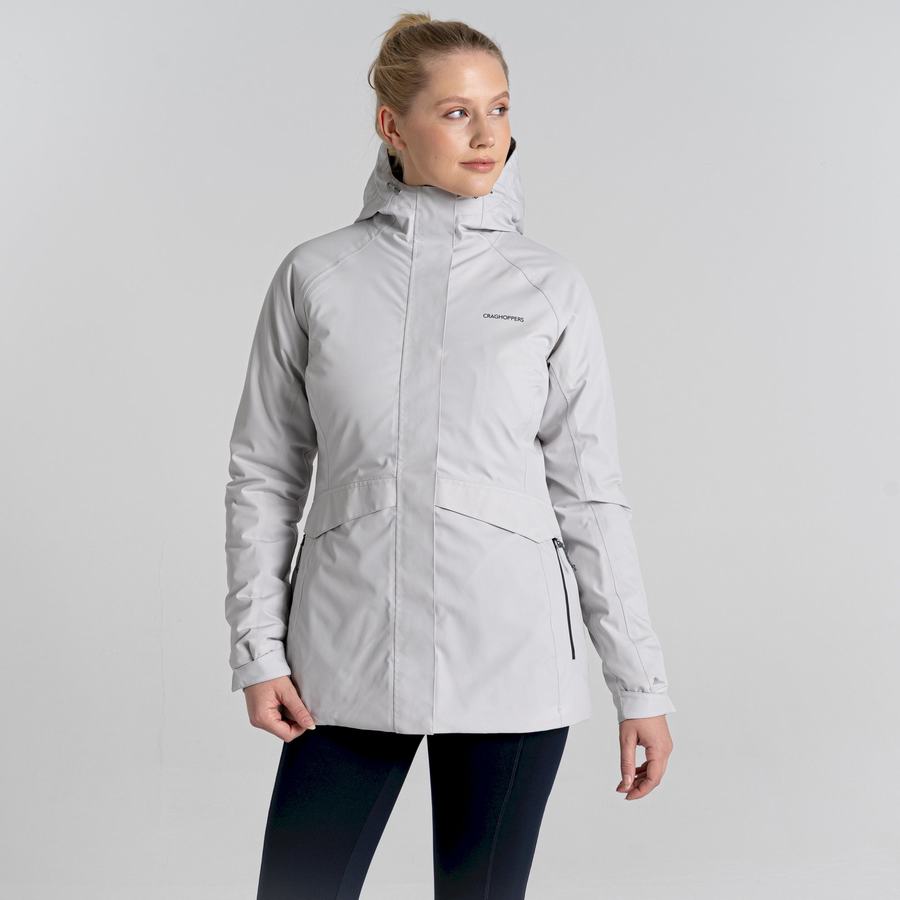 Craghoppers Caldbeck Thermic Jakker Dame Sølv | OYN842BT