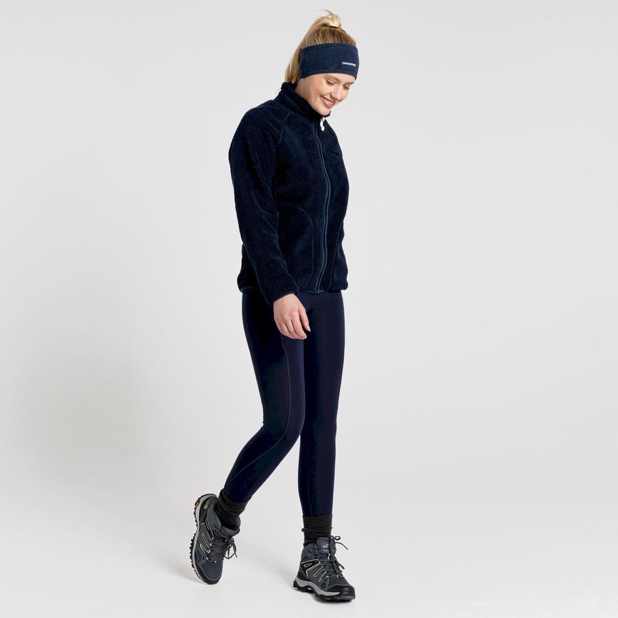 Craghoppers Compression Thermal Leggings Dame Blå Mørkeblå | RAV8461DE