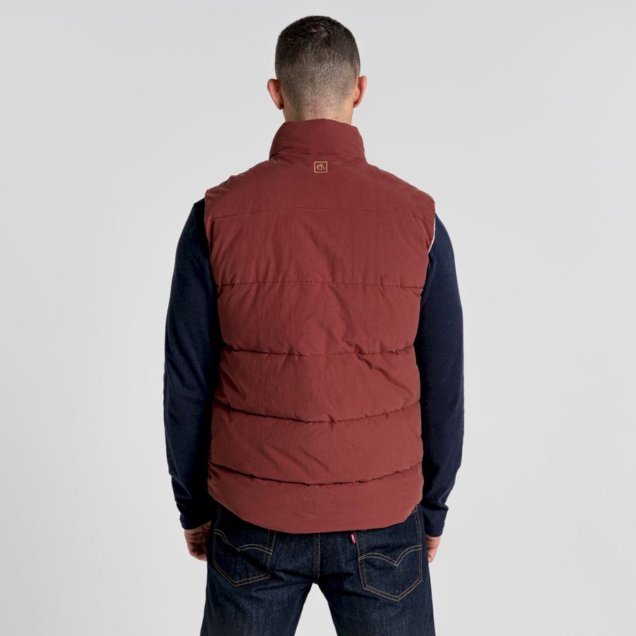 Craghoppers Dunbeath Vest Veste Herre Rød | SON9253AO