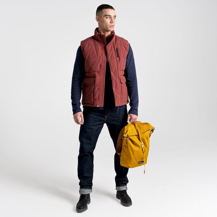 Craghoppers Dunbeath Vest Veste Herre Rød | SON9253AO