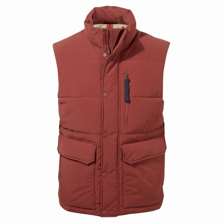 Craghoppers Dunbeath Vest Veste Herre Rød | SON9253AO