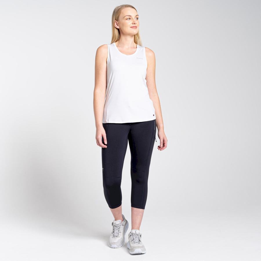 Craghoppers Dynamic Cropped Leggings Dame Mørkeblå | GHA5023RI