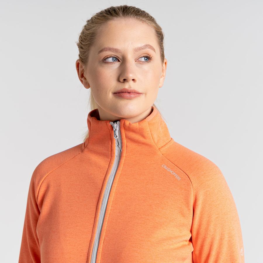 Craghoppers Dynamic Pro Half Zip Trøjer Dame Koral | EAN9215PO