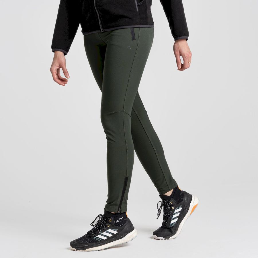 Craghoppers Expedition Leggings Dame Grøn | ZHW4585HA