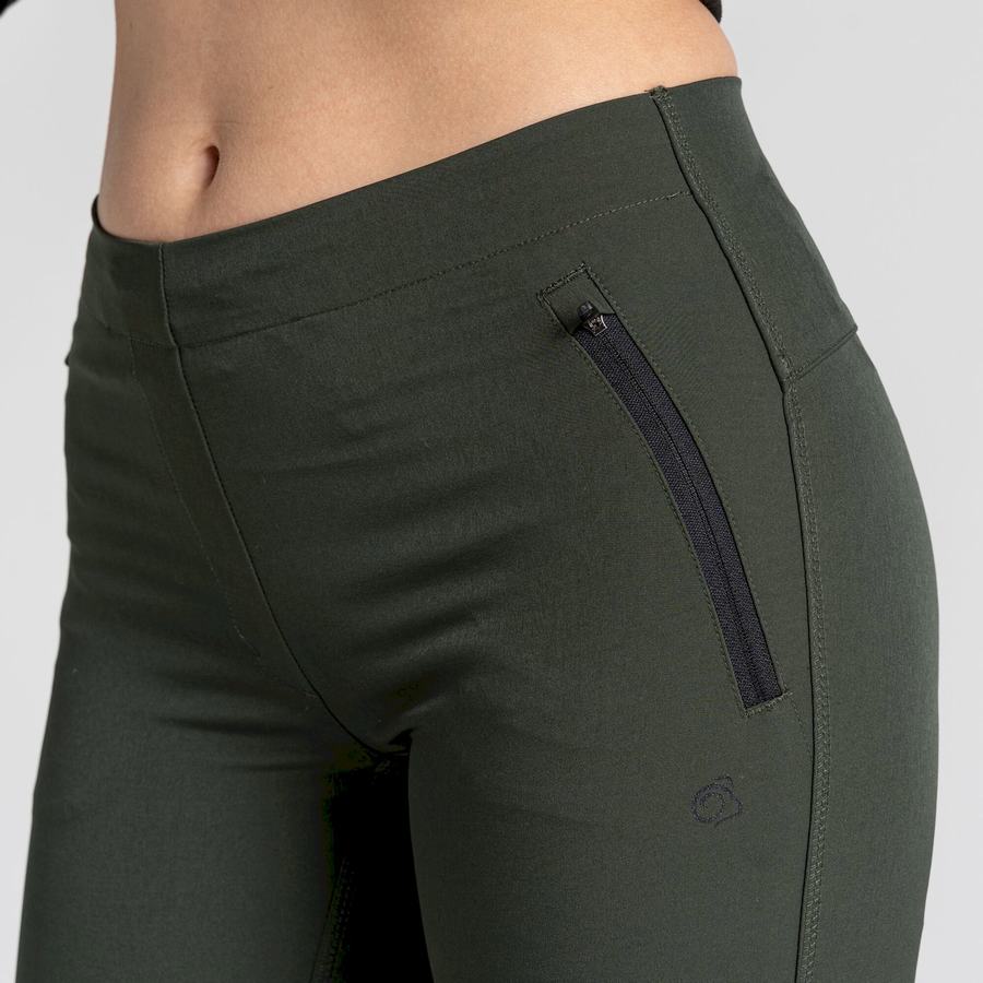 Craghoppers Expedition Leggings Dame Grøn | ZHW4585HA