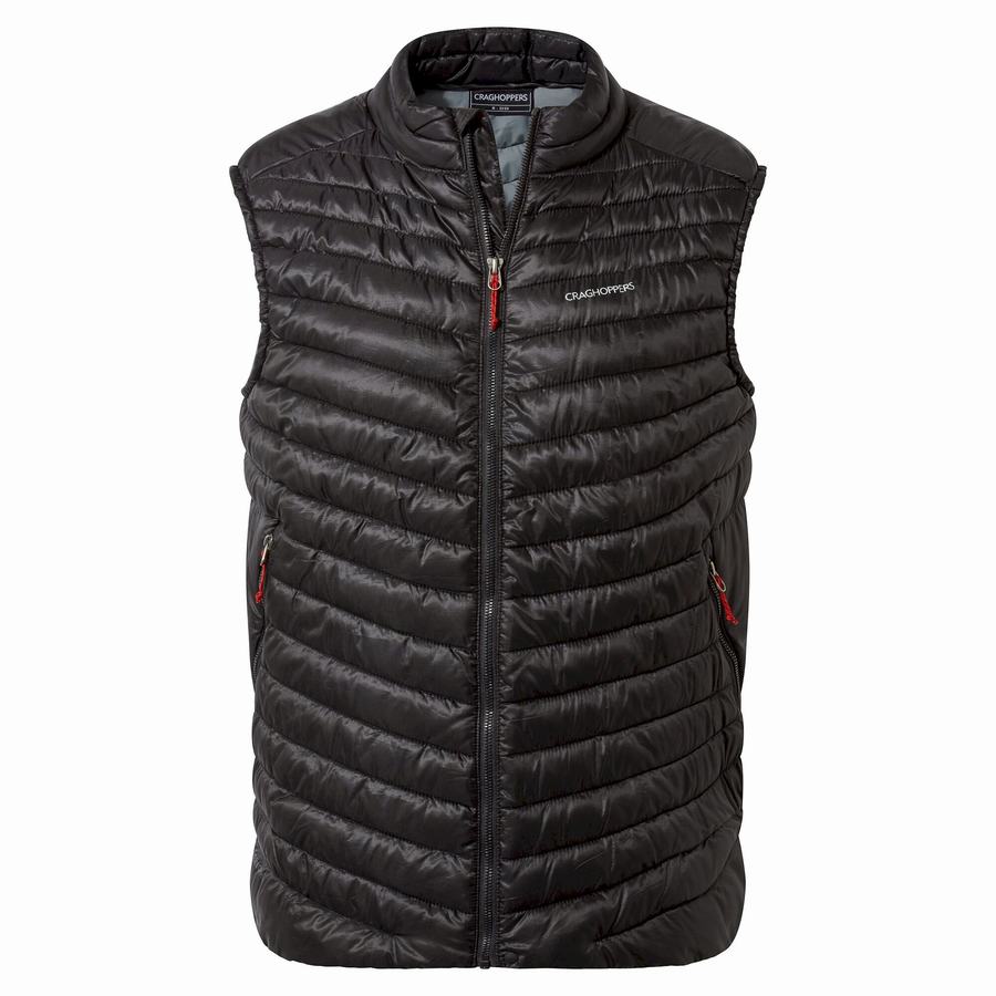 Craghoppers ExpoLite Vest Veste Herre Sort | ECO7686VW