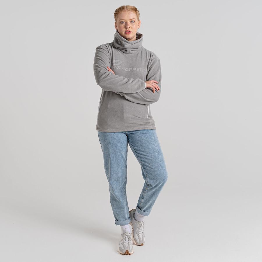 Craghoppers Frey Overhead Sweatshirts Dame Grå | KAH1912GQ