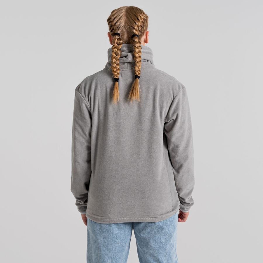 Craghoppers Frey Overhead Sweatshirts Dame Grå | KAH1912GQ