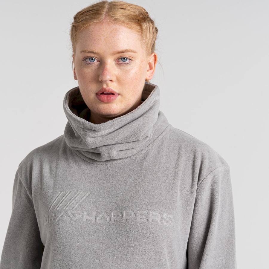 Craghoppers Frey Overhead Sweatshirts Dame Grå | KAH1912GQ