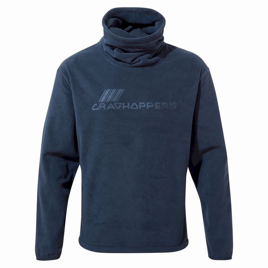 Craghoppers Frey Overhead Sweatshirts Dame Blå Mørkeblå | XYU1288AW