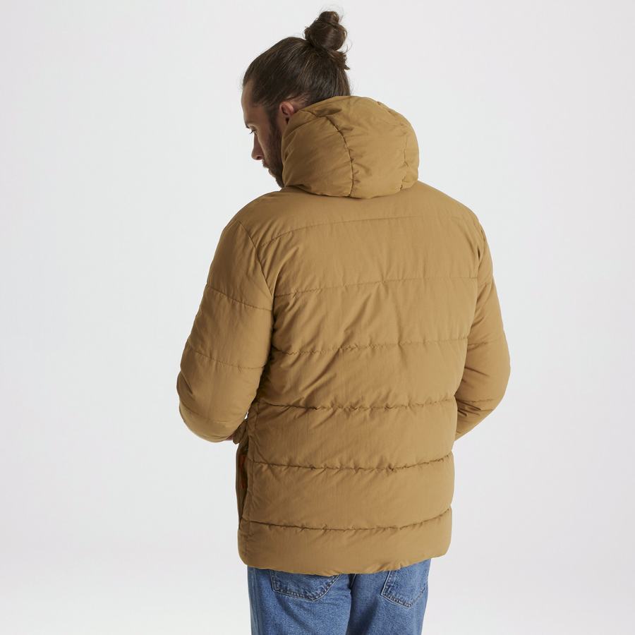 Craghoppers Insulated Cromarty Jakker Herre Mørkekhaki | HGZ2190OM