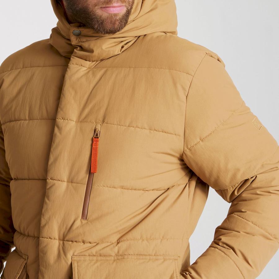 Craghoppers Insulated Cromarty Jakker Herre Mørkekhaki | HGZ2190OM