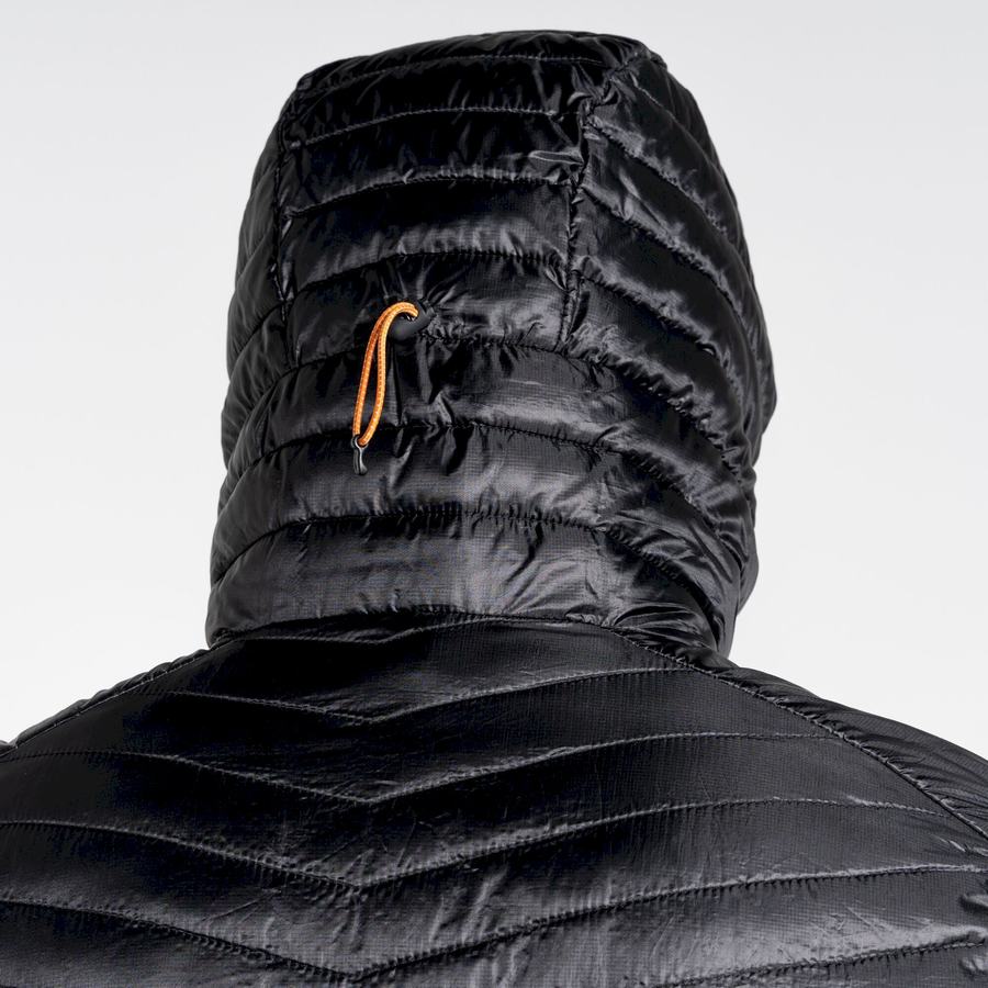 Craghoppers Insulated ExpoLite Hætte Jakker Herre Sort Orange | EBH1117OY