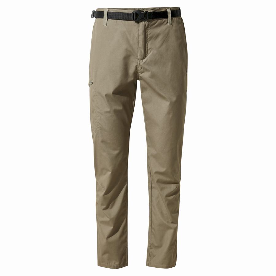 Craghoppers Kiwi Boulder Slim Bukser Herre Khaki | LCG1317MD