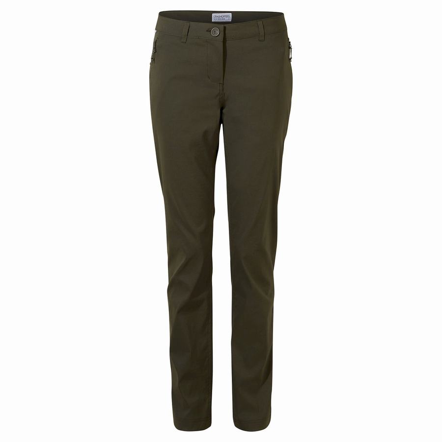 Craghoppers Kiwi Pro II Bukser Dame Khaki | JLF9789IF