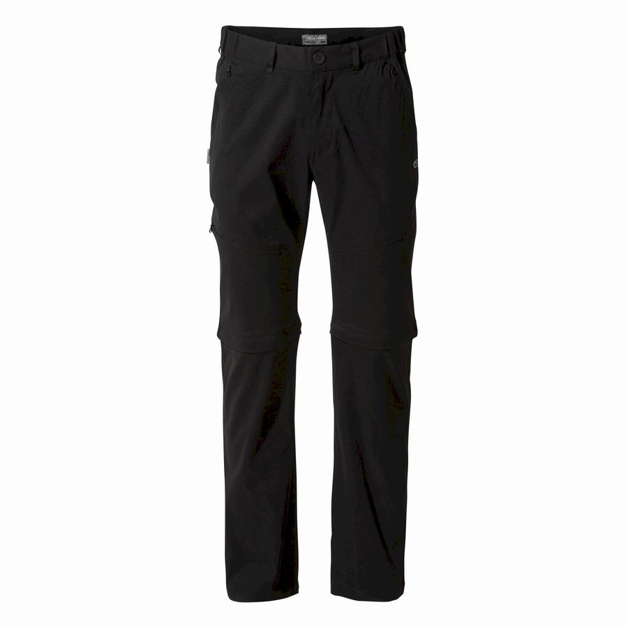 Craghoppers Kiwi Pro II Bukser Herre Sort | XVY5048SZ