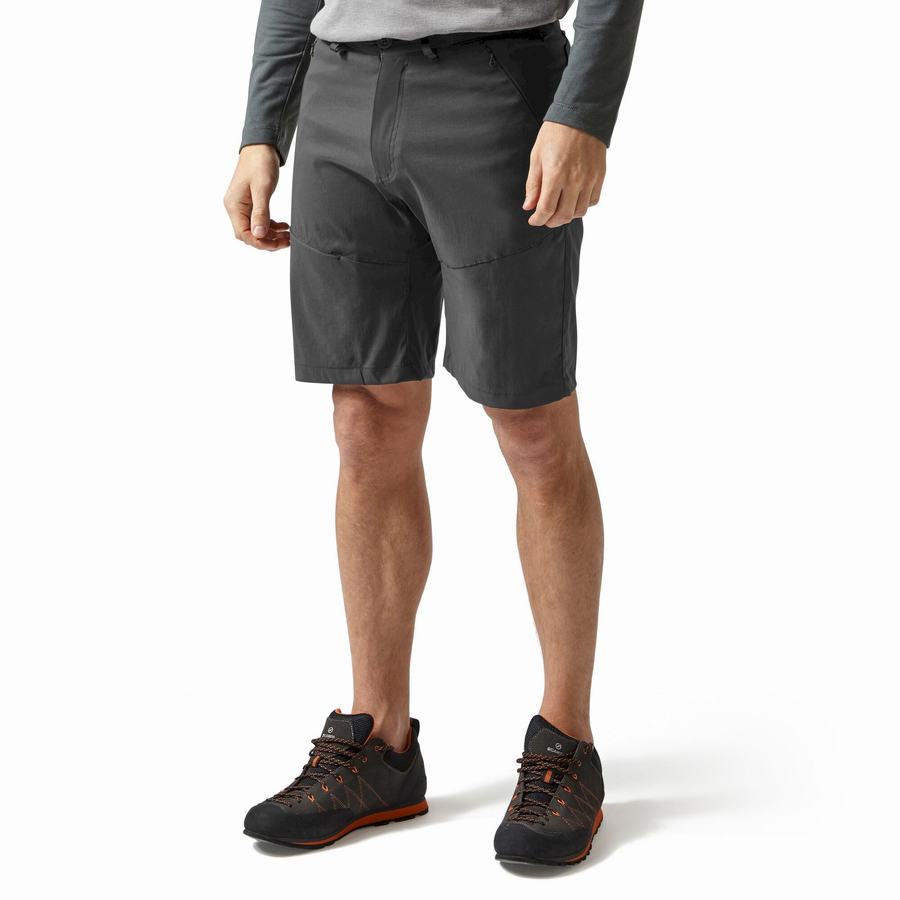 Craghoppers Kiwi Pro Shorts Herre Mørkegrå | HPM3963PR