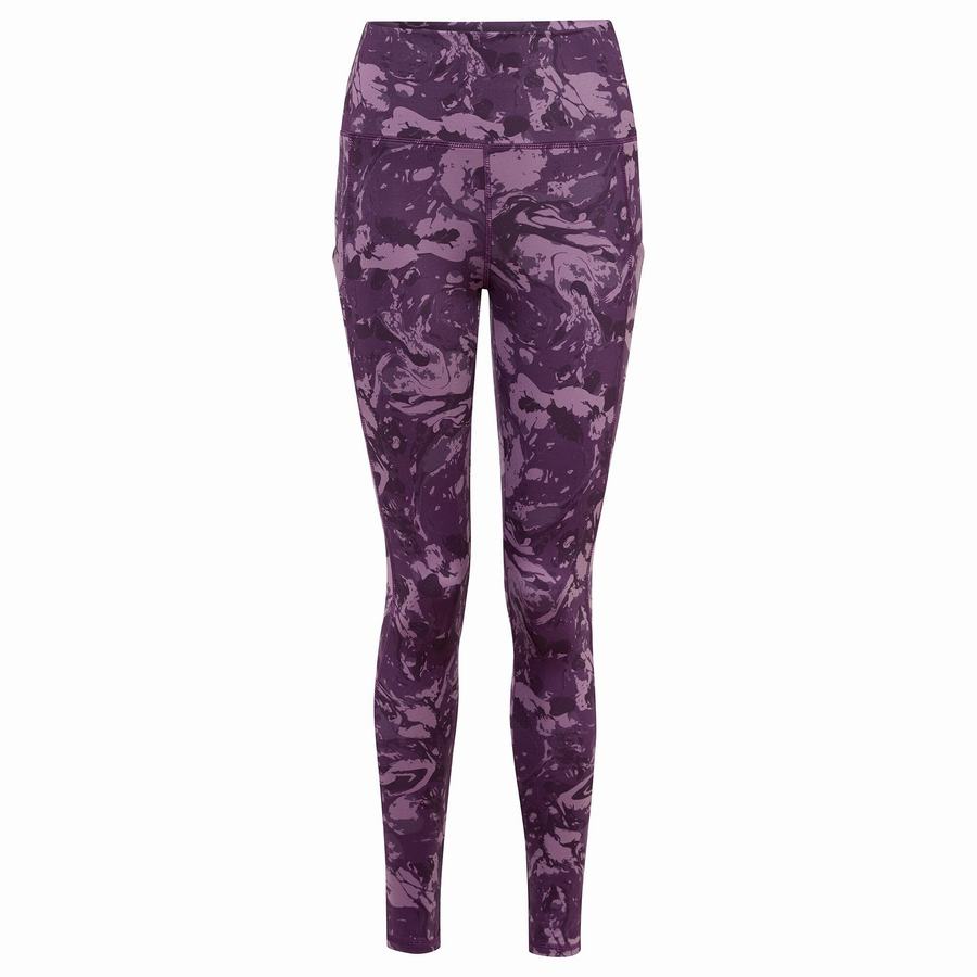 Craghoppers Kiwi Thermal Leggings Dame Lilla | EAG4279ZI