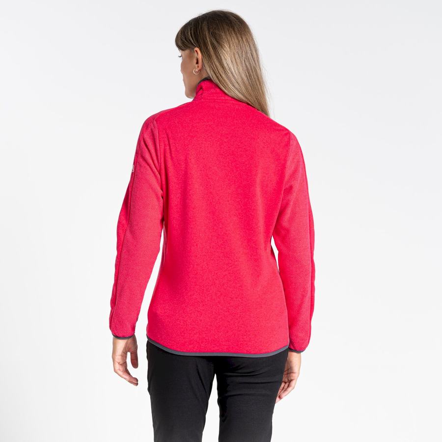 Craghoppers Minerva Half Zip Trøjer Dame Lilla Blomster | ZSL1646VU