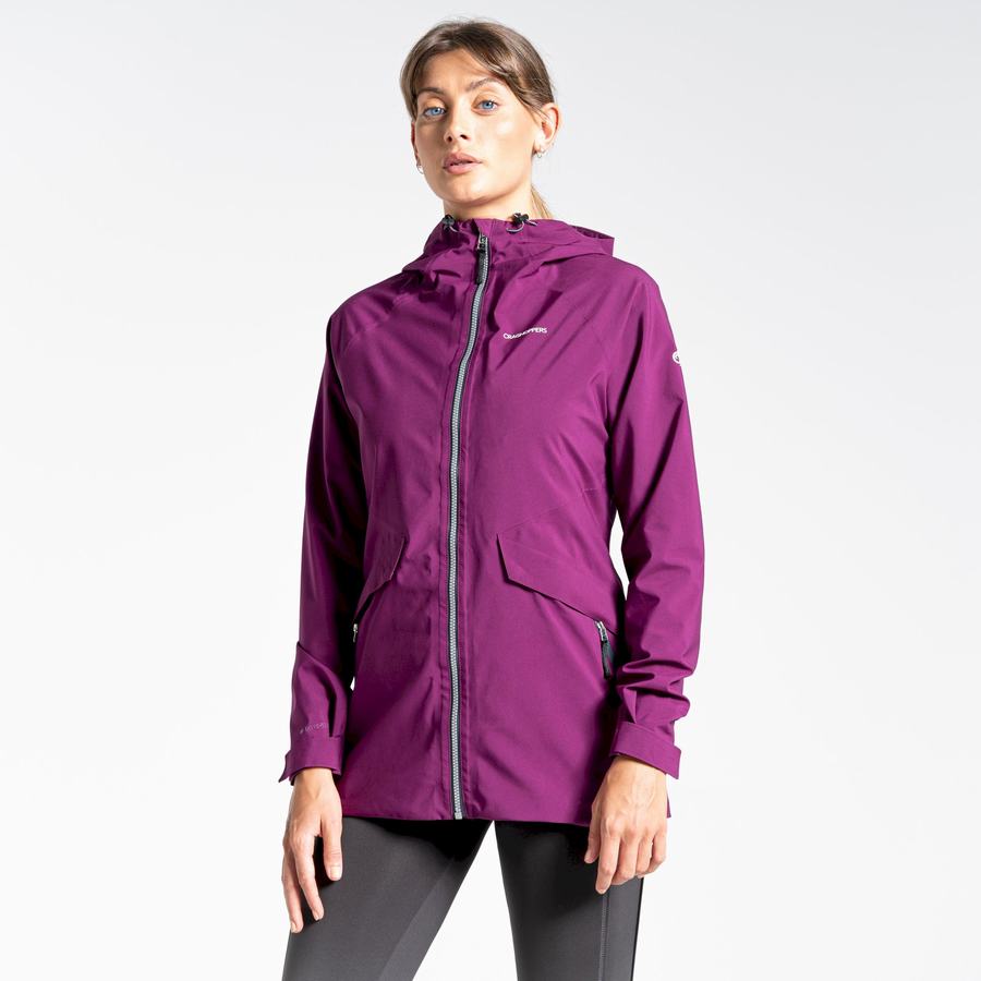 Craghoppers Minola GORE-TEX Jakker Dame Lilla | HAF4684YE