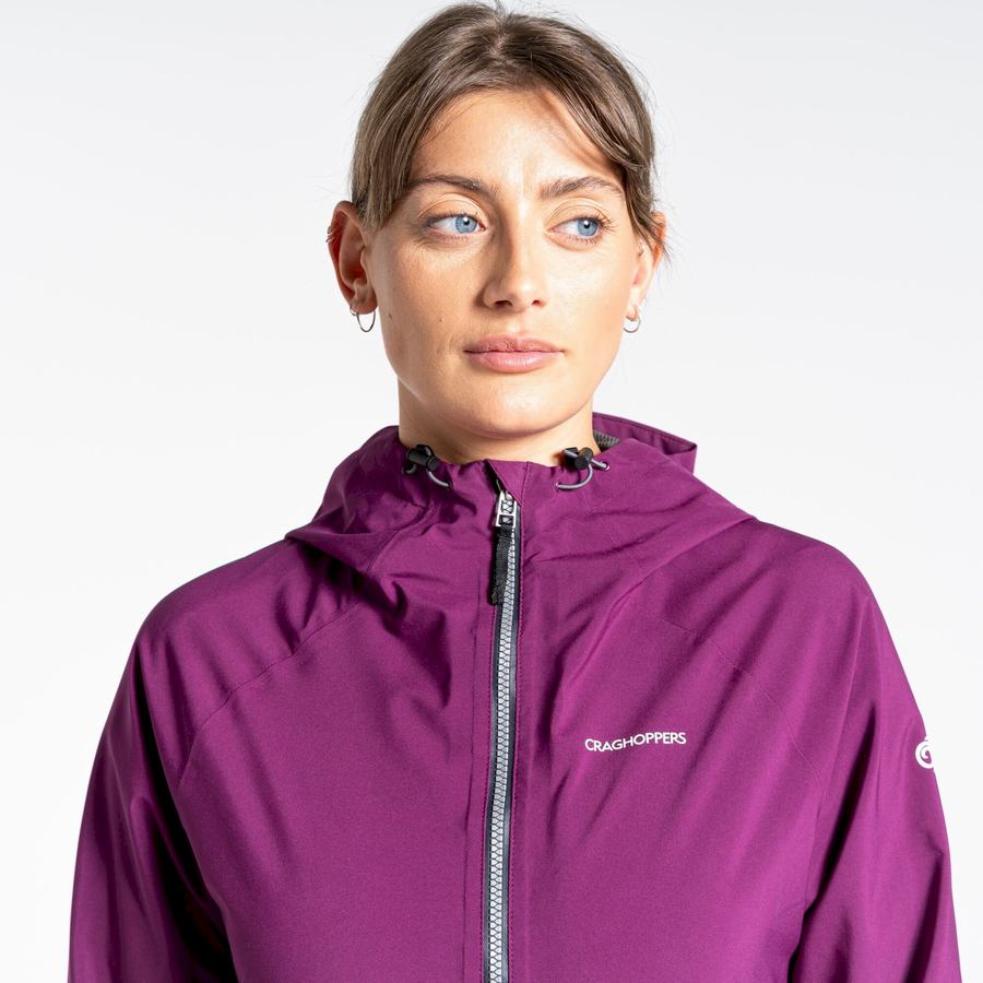 Craghoppers Minola GORE-TEX Jakker Dame Lilla | HAF4684YE