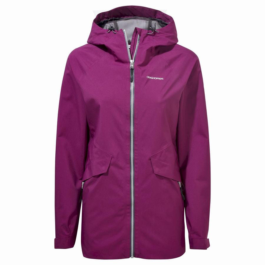 Craghoppers Minola GORE-TEX Jakker Dame Lilla | HAF4684YE