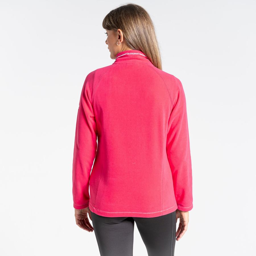 Craghoppers Miska Half Zip Trøjer Dame Lilla Blomster | VCS23100AQ