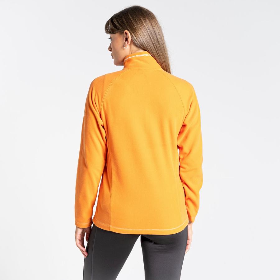 Craghoppers Miska Half Zip Trøjer Dame Orange | OFL6258PE