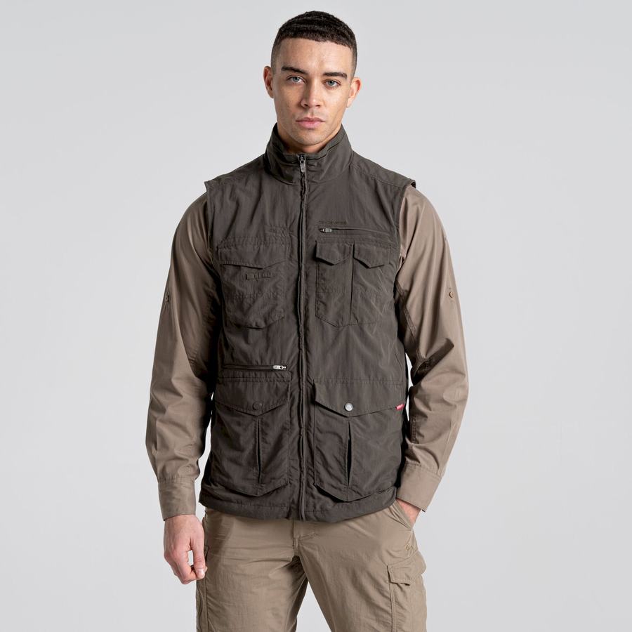 Craghoppers NosiLife Adventure II Veste Herre Grøn | BQS4690KE