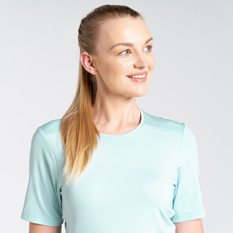 Craghoppers NosiLife Candella Kort Sleeved T-shirts Dame Grøn | VCF8356XE