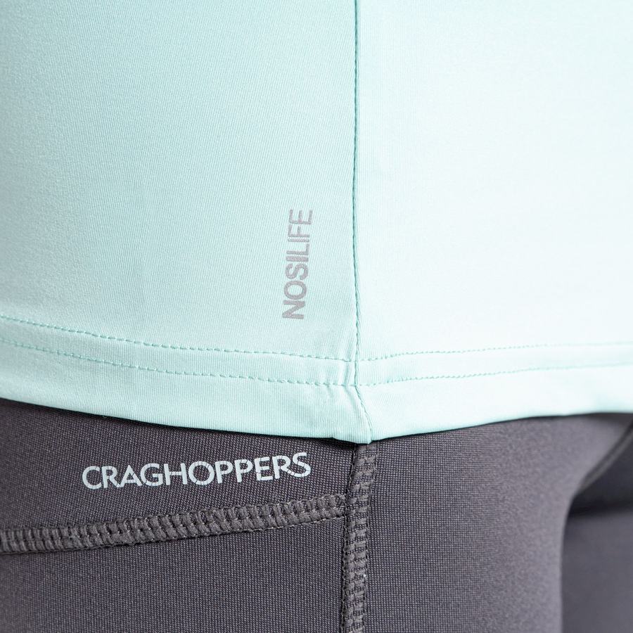 Craghoppers NosiLife Candella Kort Sleeved T-shirts Dame Grøn | VCF8356XE