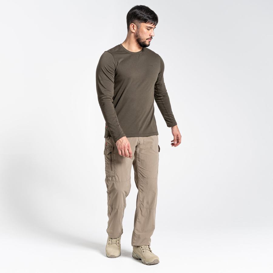 Craghoppers NosiLife Cargo II Bukser Herre Khaki | KXX3597MK