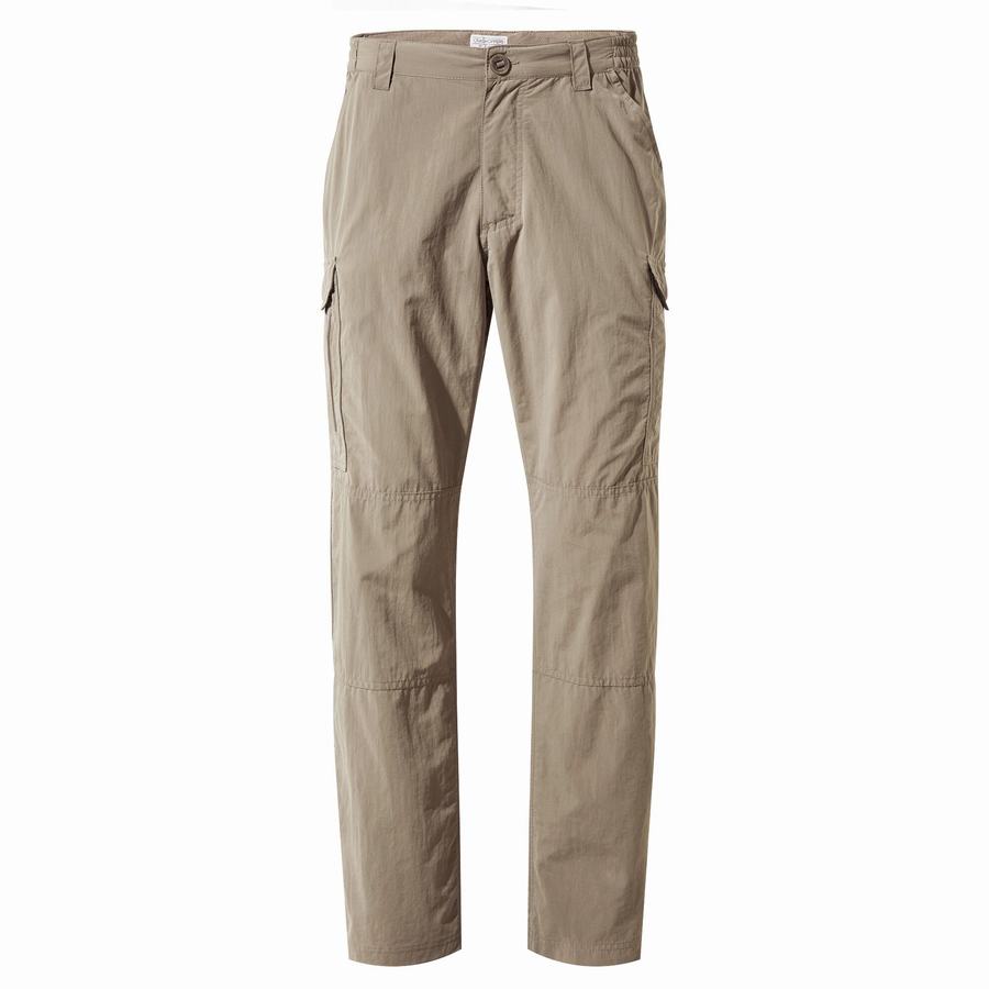 Craghoppers NosiLife Cargo II Bukser Herre Khaki | KXX3597MK