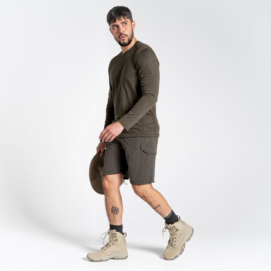 Craghoppers NosiLife Cargo II Shorts Herre Grøn | BBB3193ZU