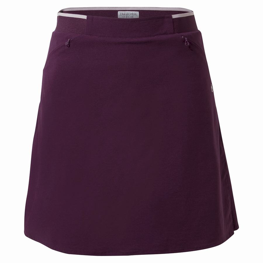 Craghoppers NosiLife Pro Skort Shorts Dame Lilla | DBJ1628CO